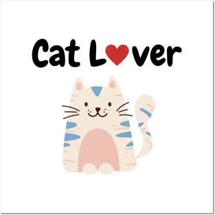 Cat lover Posters and Art